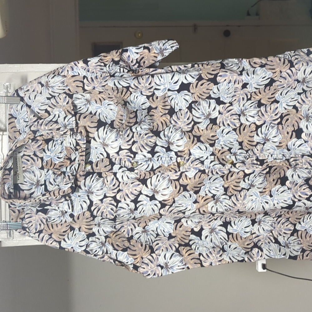 Two paddles s/s aloha shirt size L